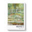 Japanese Footbridge With Border by Claude Monet - Wrapped Canvas Painting-61854262
