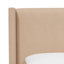Hanson Upholstered Wingback Platform Bed-600718272-600718302
