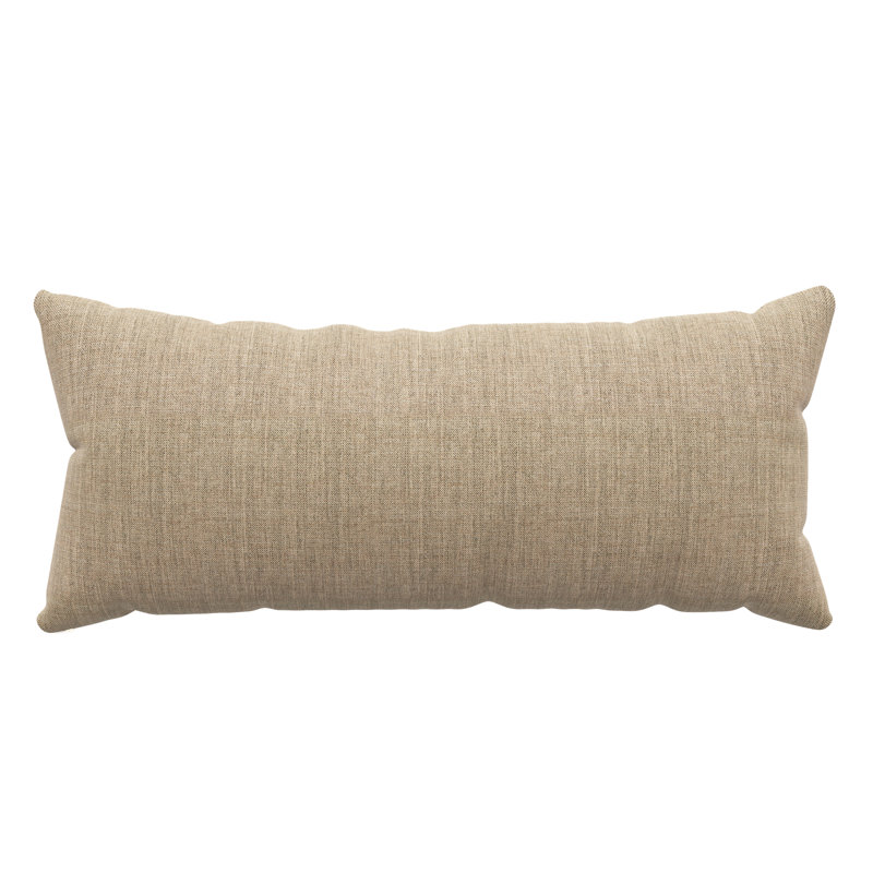  Coussin intérieur / extérieur, Tissage uni cendre coulée Sunbrella®