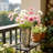 Hosley Set of 2 Zinc Finish Bucket/Pot Vase with PVC Liner, 5" Dia x 9" H Ideal Gift for Floral Arrangements Wedding Home Office Party DIY Indoor Outdoor Garden Patio-1612574237-1612574235