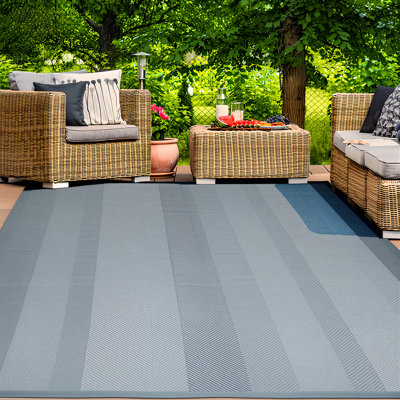 Tapis de camping pliable d'intérieur et d'extérieur, 100 % polypropylène, idéal pour terrasse, VR, pique-nique et terrasse.