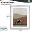«Modern Mountains Horse», reproduction encadrée sous verre, design par Patricia Pinto-1520709728-1520709727