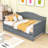 Elegant Twin Wood Daybed with Twin Trundle-550281430