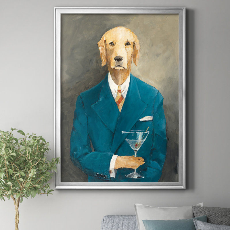 John Steinbark - reproduction d'art sur toile, H 22,5 po x l 30,5 po x P 1,5 po, Argent