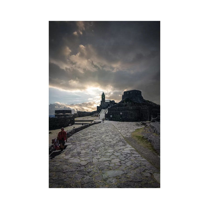 Church of St. Peter, Porto Venere I 1 Piece Wall Art on Canvas, 45.72cm H x 30.48cm W x 1.91cm D, Wrapped Canvas