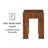 Adden Solid Wood End Table