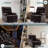 Swivel Rocker Recliners For Small Spaces,rocking Recliner Chair For Nursery,rv Recliners With Overstuffed Arm And Back-Brown-1983777264