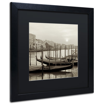 Alan Blaustein, reproduction photographique encadrée, "Venezia 11"