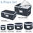 Dinnerware Storage Containers Set- Dish,Mug,Stemware Storage Cases - Quilted Box Bins Stackable With Divider,Set Of 6-442666588