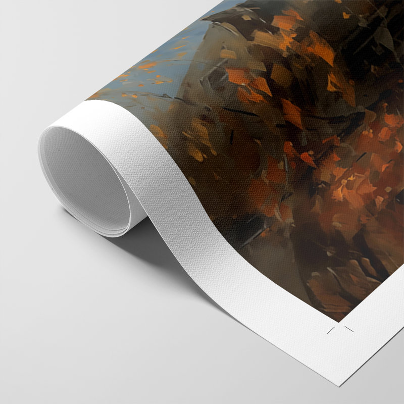 Paysages de la série Cccxxix - Impression sur toile seulement - non encadrée, H 18 po x l 12 po
