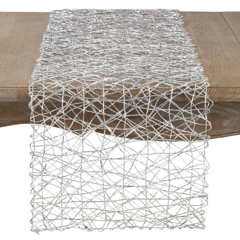 Camina Table Runner, Silver