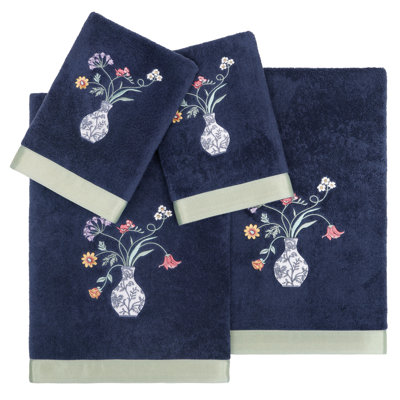 4 Piece Turkish Cotton Towel Set