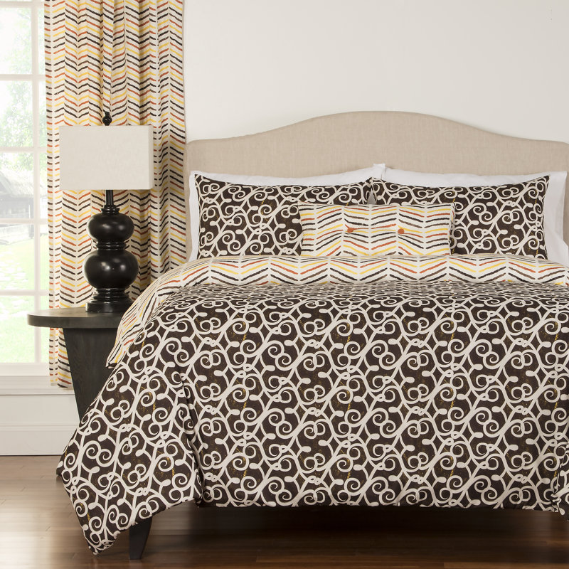 Sabine Polyester Duvet Cover, King