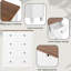 Commode de rangement blanche à 5 tiroirs
