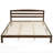 12 Inch Solid Wood Platform Bed Frame with Headboard, No Box Spring Needed and Easy Assembly-2018259640-2018259646
