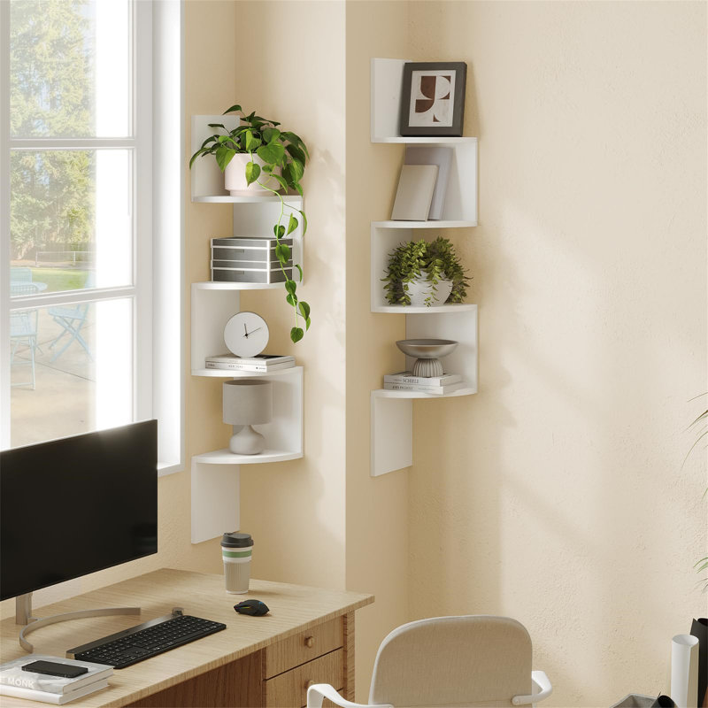 Floating Shelf, White