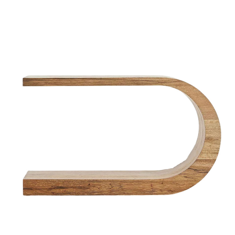 Retro simple console table, 29.5" H x 55.1" W x 13.8" D