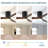 52 Inch Ceiling Fan with Light, 3 Dark Walnut Solid Wood Blades,Remote Control,6-speed Reversible DC Motor for Bed Room,Dining Room,Living Room.