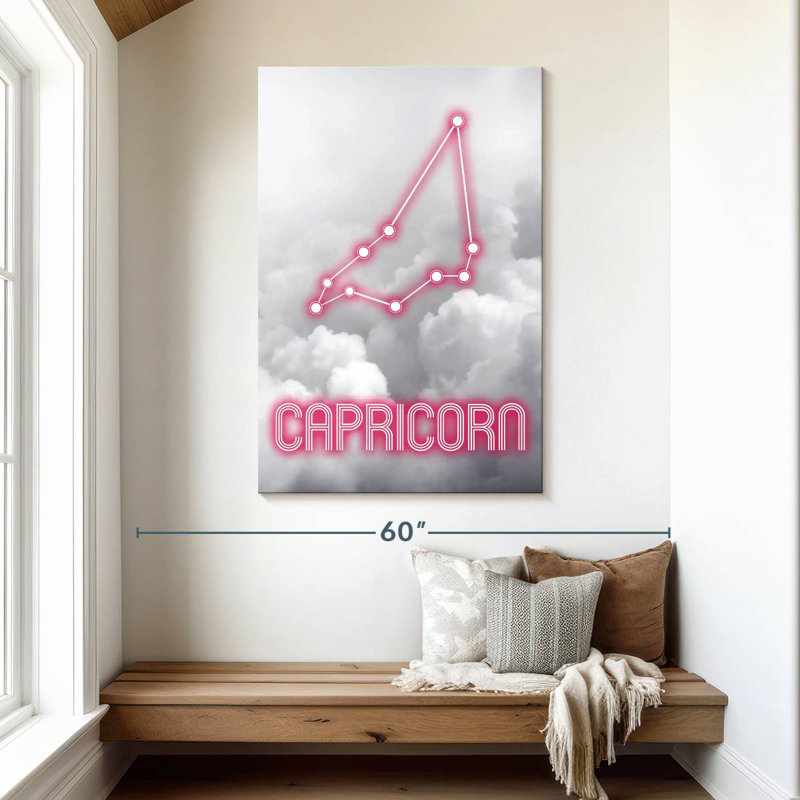 Adella Capricorn Constellation, 48" H x 32" W