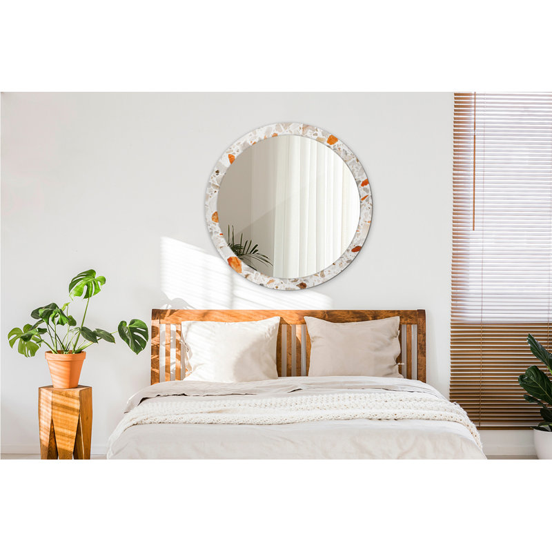 Huldar Glass Flat Wall Mirror