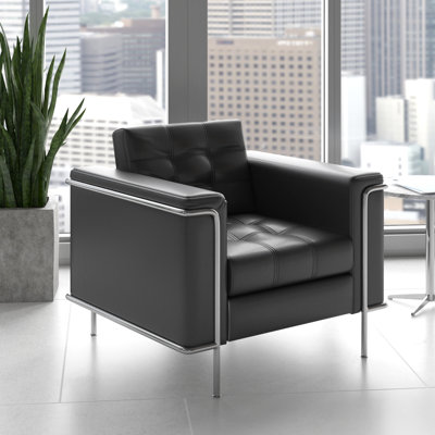 Chaise Hercules série contemporaine Lesley LeatherSoft