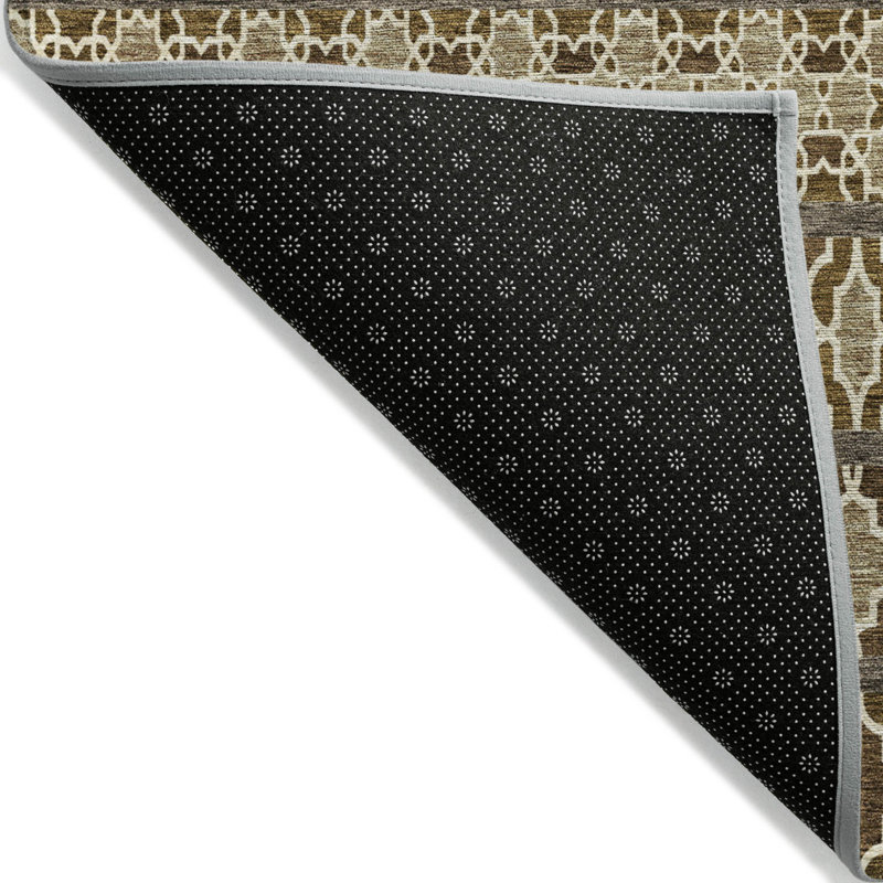 Tapis intérieur rond 8 pi