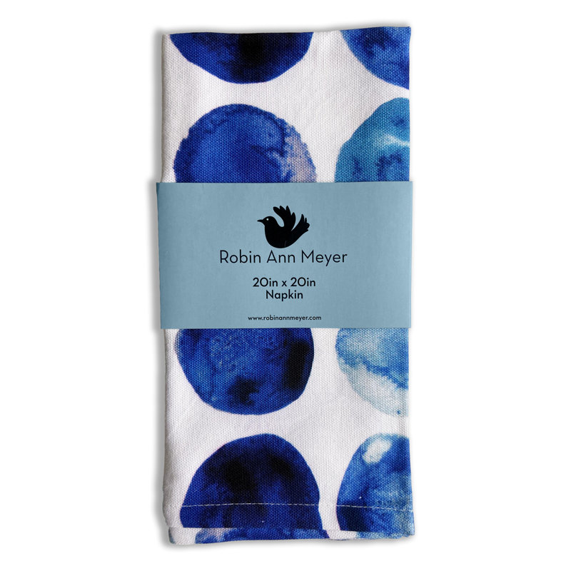 Turkish Cotton Geometric Square Napkin