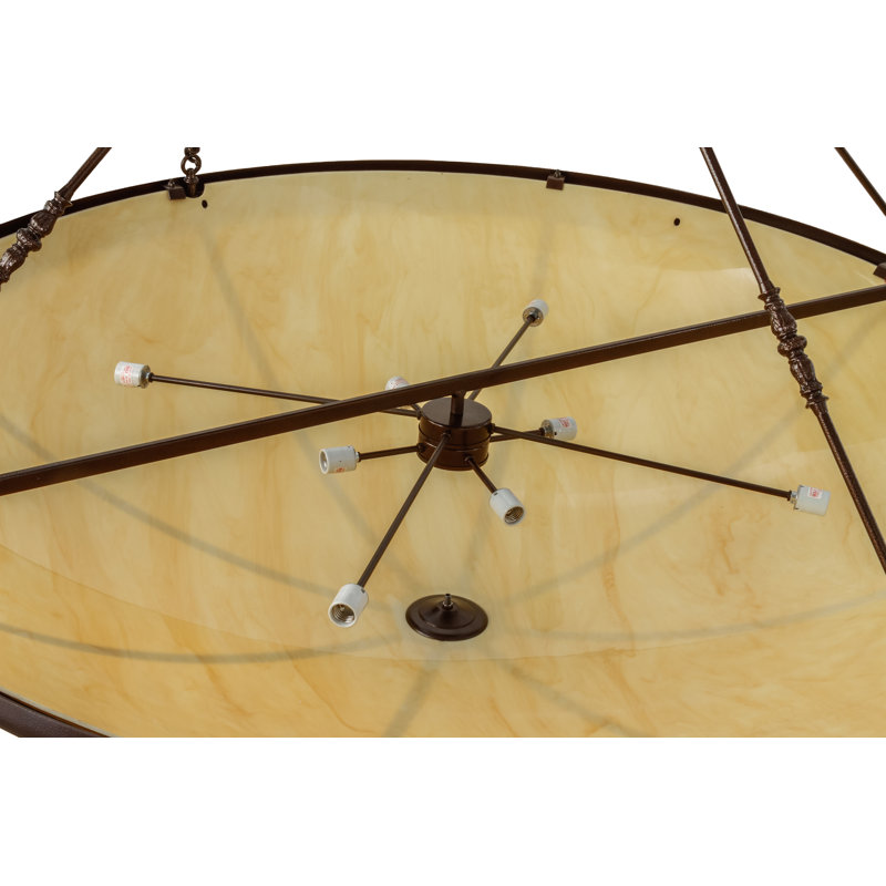 Gareth 8 - Light Semi Flush Mount
