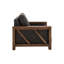 Structure et base en bois, fauteuil