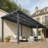 Hardtop Gazebo With Galvanized Steel Sloping Roof-124065812