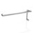 Mimas 45.5 in. x 78 in. Fully Frameless Glass Hinge Towel Bar Shower Door-90738711