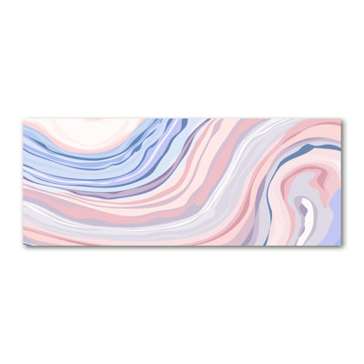 Waves Abstraction - No Frame Print on Canvas