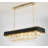 Mellissa Modern 14 Light Rectangular Crystal Chandelier -2078795009