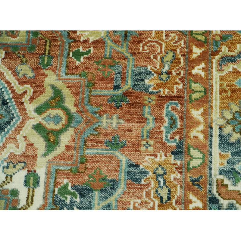 Tapis intérieur / extérieur en laine 9 pi 1 po x 12 pi Rectangle, Rectangle 9 pi 1 po x 12 pi 