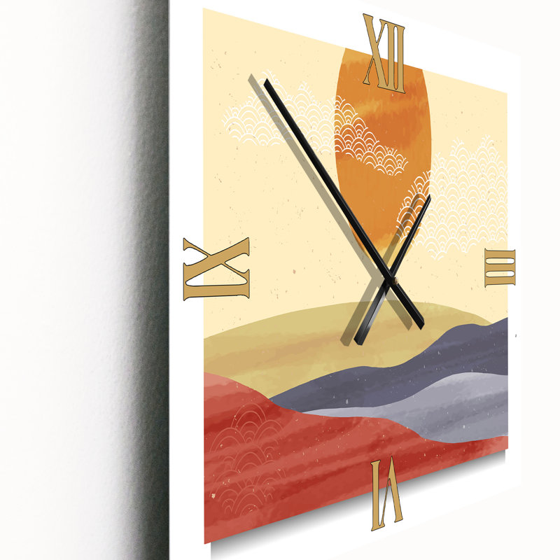 Horloge murale Minimalistis, Moyen