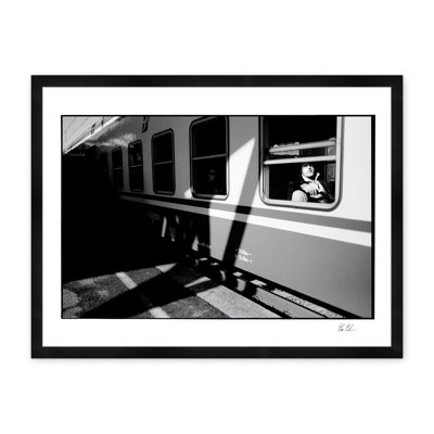 Italian Train Station Framed Photographic Print