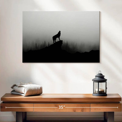 Silhouette de loup Brampt