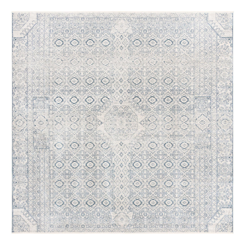 Tapis gris Alize, Carré 10 pi 2 po