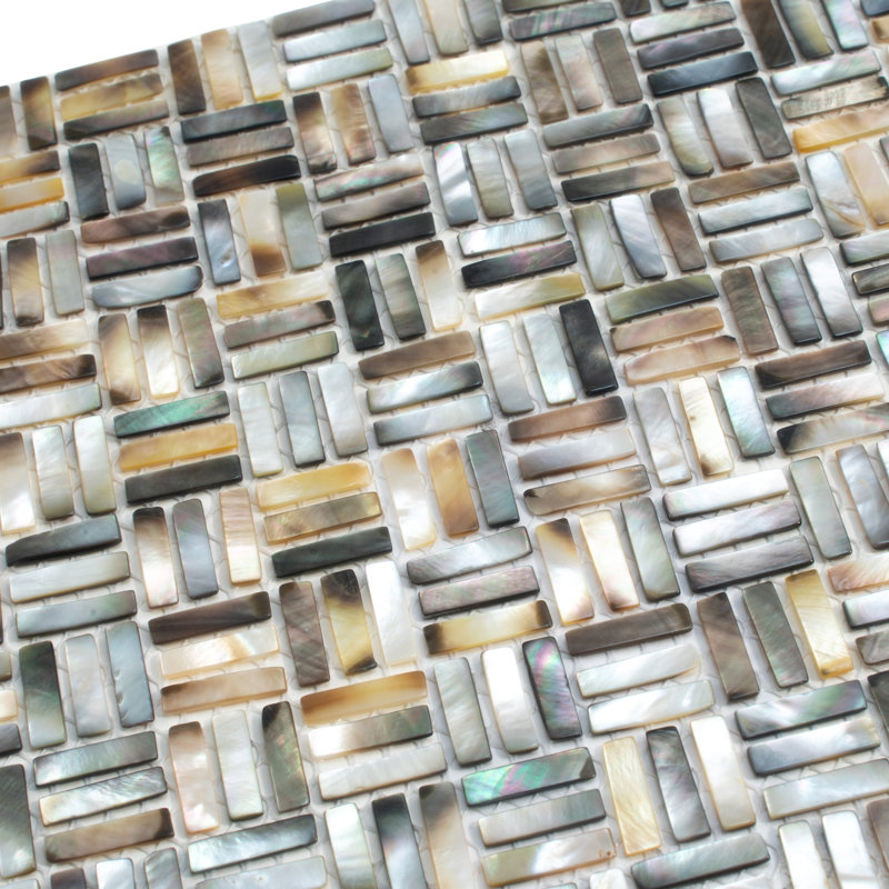 11.5" X 11.5" Seashell Wall Floor Use Tile