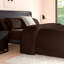 Cotton Blend Plain Dyed Duvet Cover Set with Pillowcases | Premium Polycotton Bedding for Comfort & Style-36036436-36036457