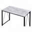 Bureau d'écriture rectangulaire avec base en métal-1658466798-1658466795