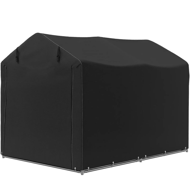 Galvanised Steel Basic Storage System, Black
