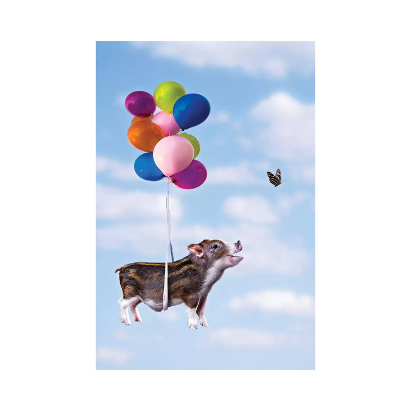 Follow Your Dreams by Karen Burke - Wrapped Canvas Print, 30.48cm H x 20.32cm W x 1.9cm D