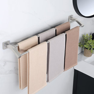 2 Wall Towel Rack