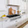 ZLINE 30 in. Legacy Gas Rangetop with 4 Brass Burners and Porcelain Cooktop in Satin Steel