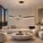 1-Light Dimmable Integrated LED Chandelier