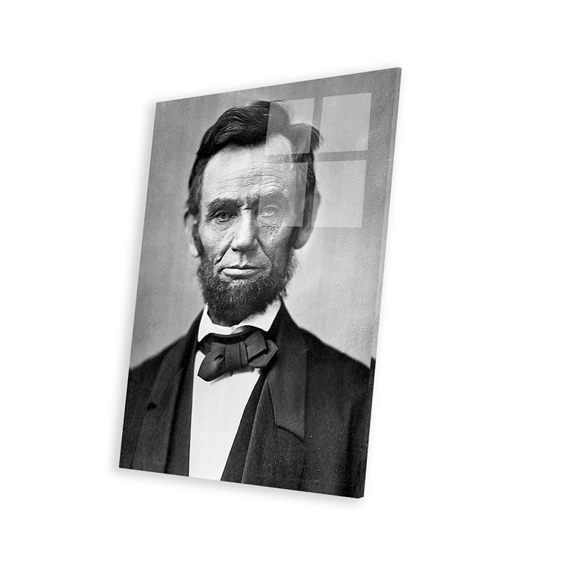 Portrait de Abraham Lincoln - peinture sans cadre