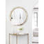 Plaza Round Beveled Wall Mirror