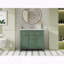 Meuble-lavabo moderne 36 po avec 4 tiroirs et 2 portes à fermeture douce-776784276