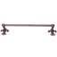 Charlemagne 24 inches c.c {approximately} towel Bar with 5/8 smooth center in Chalice-117918462-117918463